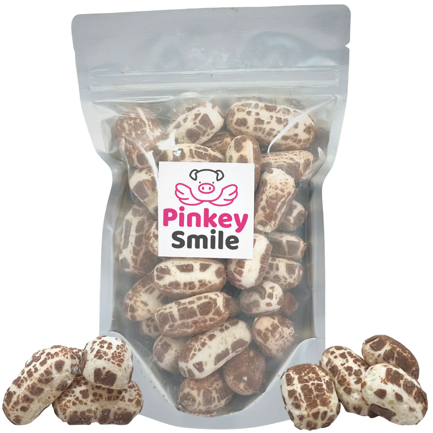 Freeze Dried Candy Choco Marshmallow Crunch Crunch 2.5 oz - Ships In Box - Deliciously Crunchy, Intense Flavor, Lightweight Snack - Resealable Bag