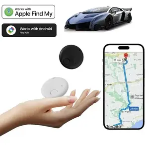 Tracker Compatible With iOS & Android, Mini GPS Device for Car Keys Wallet Anti-Lost Alert, Lightweight Bluetooth Low Energy Tech, 1 Year Battery Life, Supplier Warranty Included