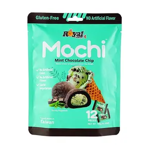 ROYAL FAMILY Vegan Mint Chocolate Mochi 180g - Delicious Taiwanese Treat