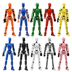 (requires Simple Assembly) Robot Action Character Decompression Toy Suitable For Anime Characters