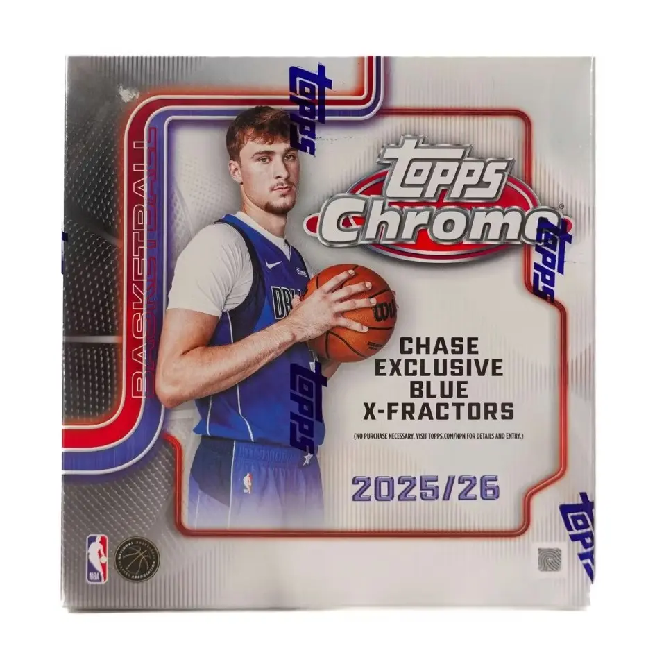 2025/26 Topps Chrome Basketball Mega Box