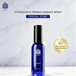Angelina S19 Official Hydrating Radiance Essence Spray 3-Piece Value Set Collagen Boost Brightening Soothing Vegan Multi-Effect Facial Skincare