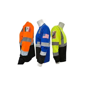 Flag of Your Choice Long Sleeves Safety Shirts