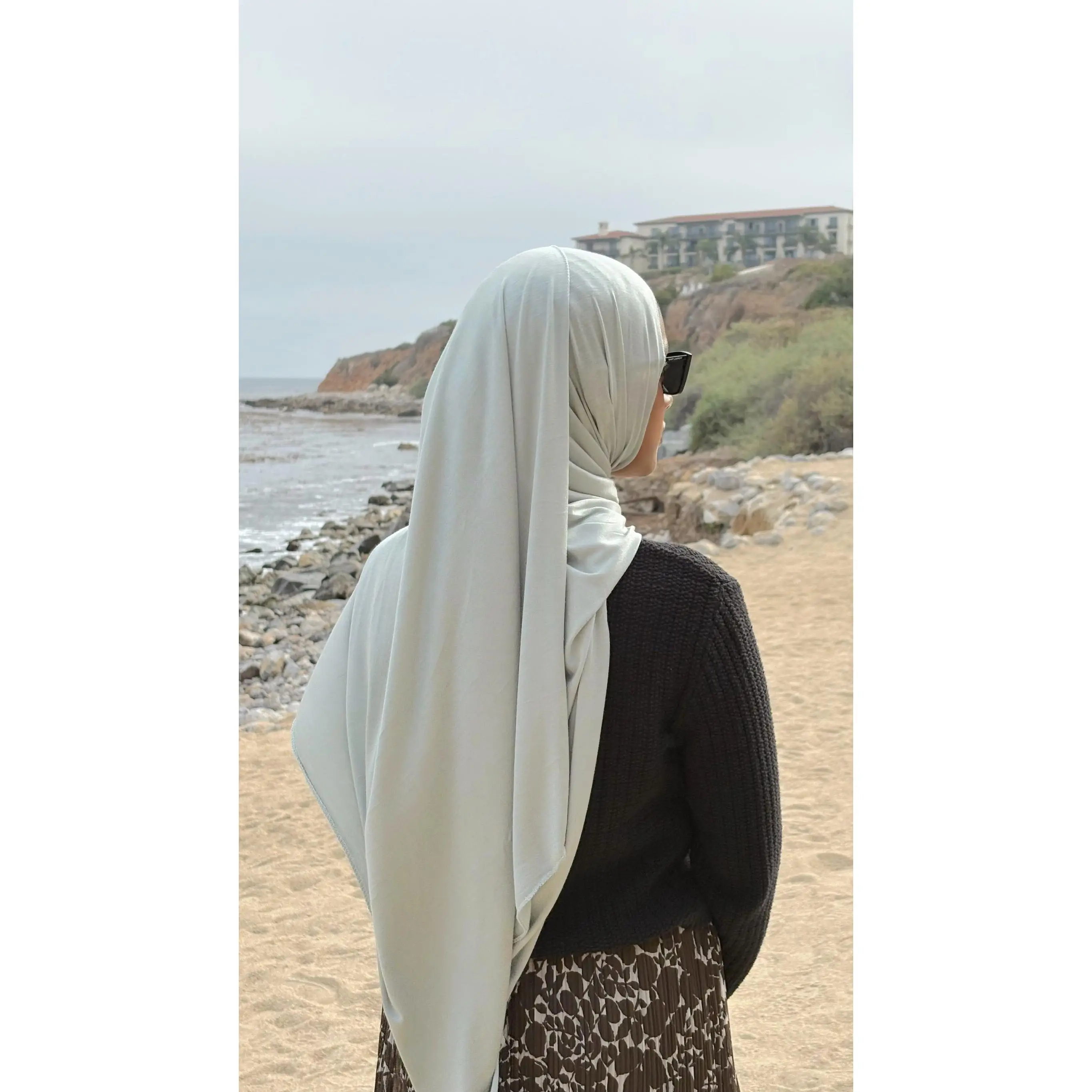 Luxury Jersey Hijab - Mint Veil