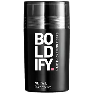 BOLDIFY Hair Fibers (12g) - Fill In Thinning and Fine Hair for an Instantly Fuller, Thicker Look - 14 Shades for Women & Men - Dark Brown