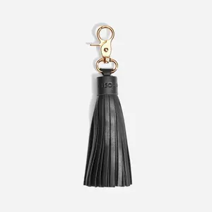 Tassel Bag Charm Black