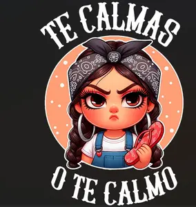 Te Calmas Ready to Press Heat Transfer DTF Transfer Direct to Film for Cotton and Polyester Fabrics 300-320°F Press Settings