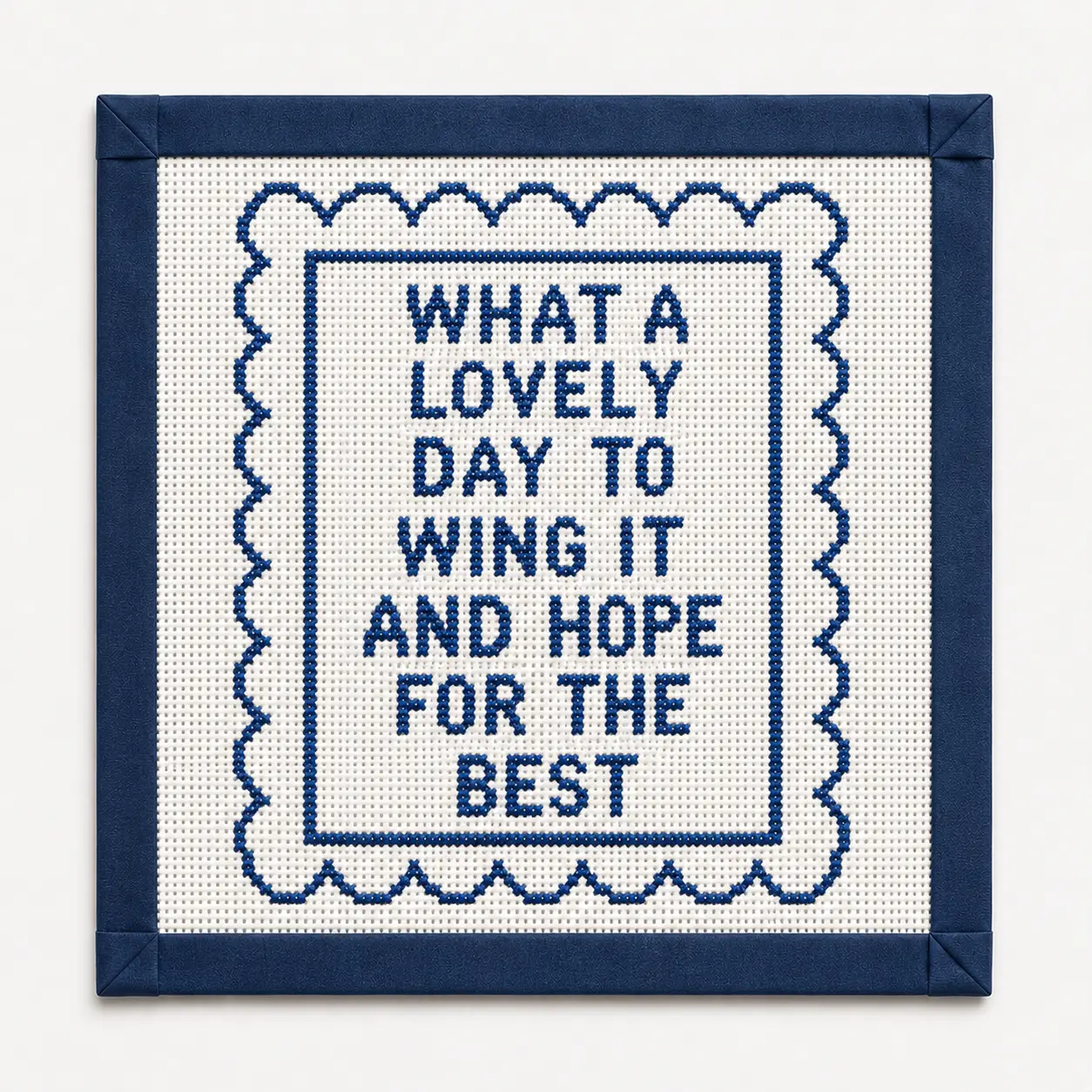 Lovely Day Printed Needlepoint Canvas