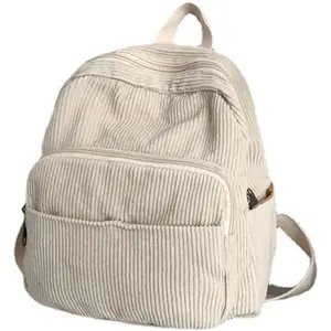 Small Backpack Purse for Women Cute Mini Backpack Purse Aesthetic Backpack  Corduroy Backpack Mini Bookbag Purse