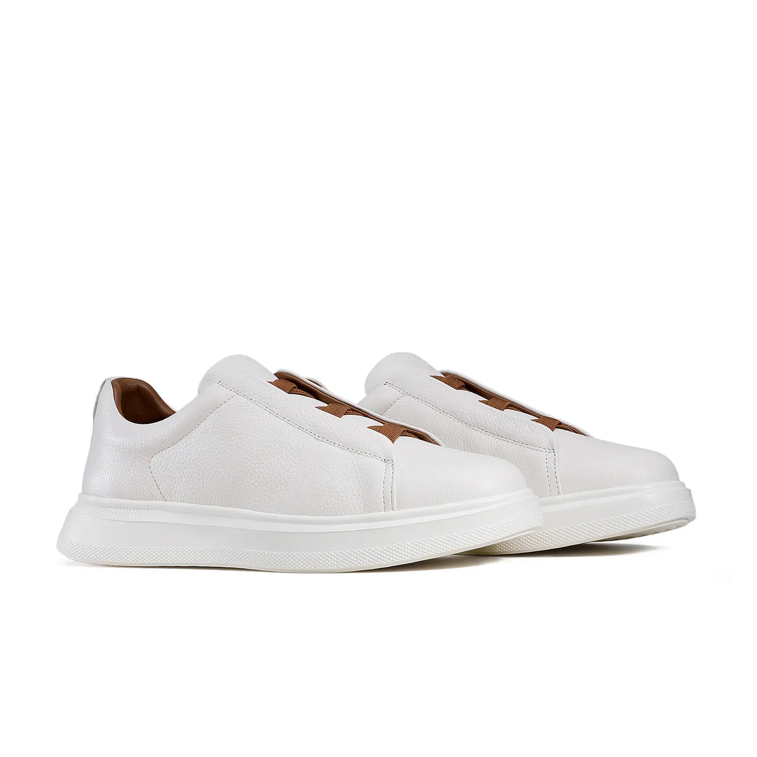 DESAI Slip on sneakers men's leather sports casual shoes DS30155