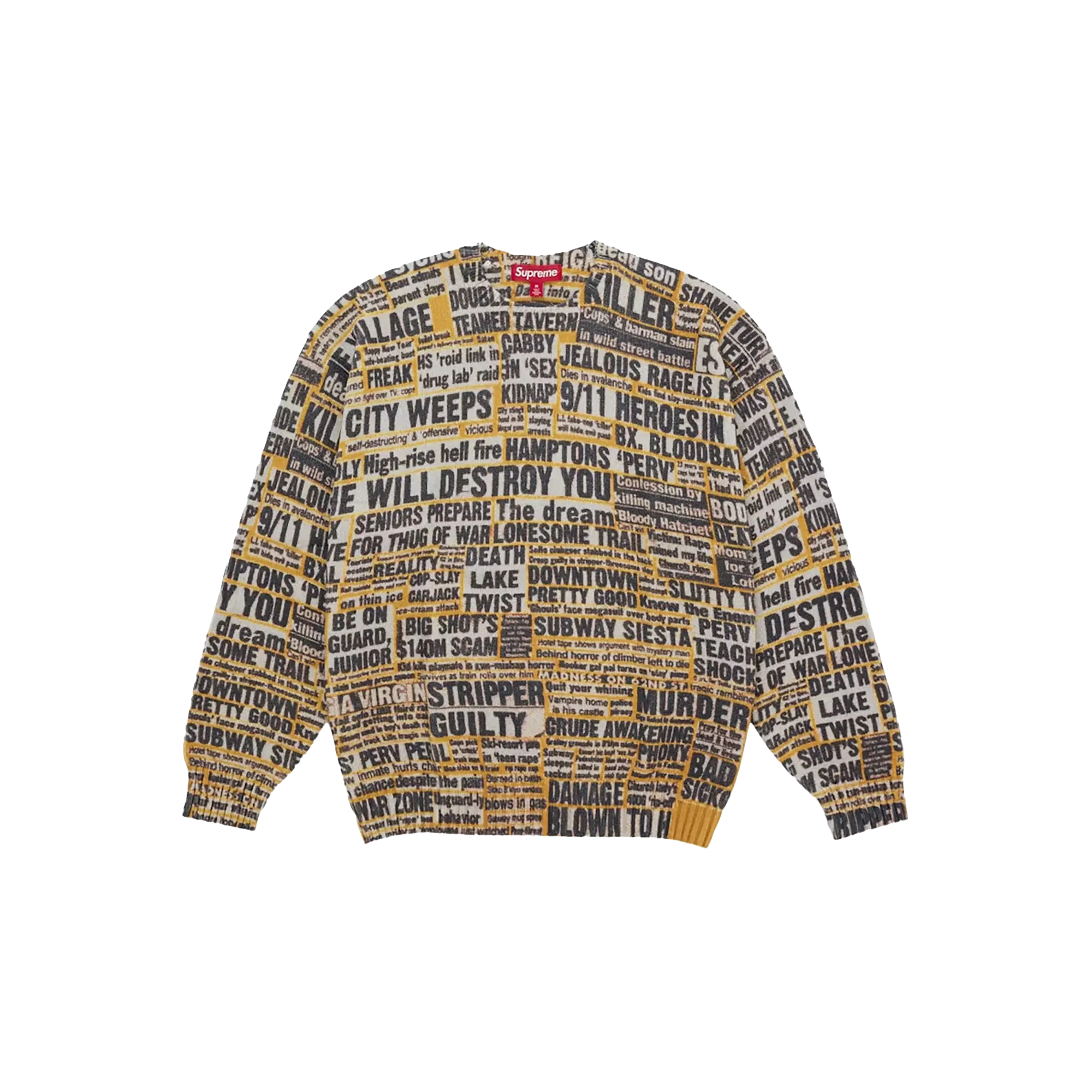 Dash Snow Sweater "FW25 - Multicolor" SU26987