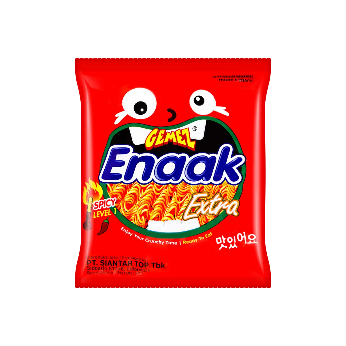 GEMEZ Indonesian Spicy Chicken Crispy Instant Noodles Snack - 28g | Viral Snack Sensation