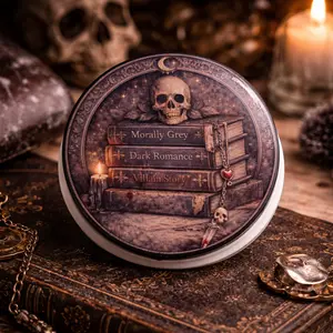 Dark Romance Magnetic Kindle Grip | Morally Grey Gothic Reading Accessory | MagSafe BookTok Aesthetic