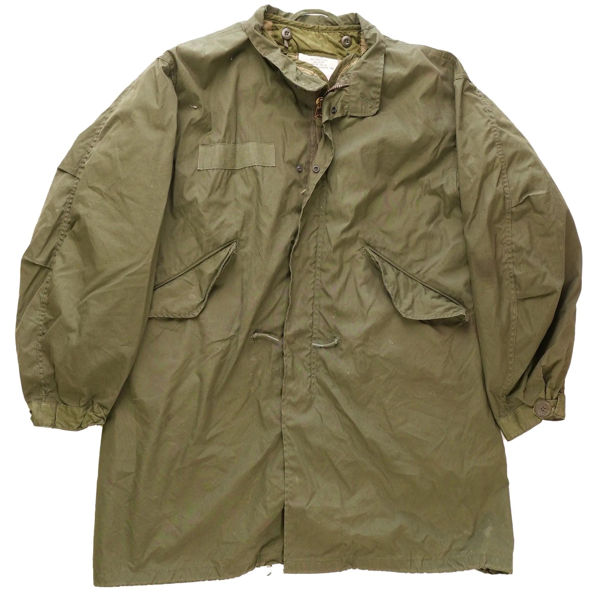 Issued USGI M65 Extreme Cold Weather Fishtail Parka