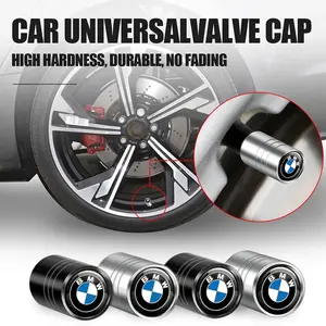4pcs Metal Car Tire Valve Caps, Tire Pressure Caps, Round/six-Sided, Protects Tire Valves, Fits Bmw M Performance Models, E36 E39 E46 E30 E34 E53 E90 E60 E70 E92 E93 E83 E84 E87 G01 G11 G12 G20 G30 X1 X2 X3 X4 X5 X6 X7 F30 F20 F10 F15 F16 M3 M4 M5