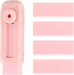 4+1 Pack Rubber  Erasers Sliding Retractable Eraser, Large  Erasers, Soft Cute Eraser, Large Pencil Eraser for School Office Art Drawing Pencil Eraser for