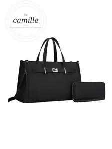 By Camille — Structured Tote Set with Wallet | PETA Approved |