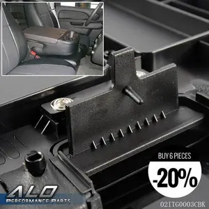 New Fit For Silverado 1500 GMC Tahoe Yukon Center Console Armrest Latch Lid 6pcs
