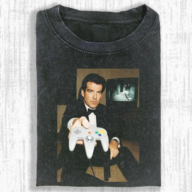 RETRO GAME Printed Design Unisex Oversized Crew neck T-Shirt & Sweatshirt,High-Quality Print Hoodie, Casual Comfort Breathable Long Sleeve for Streetwear Fashion Men and Women's Top Daily Wear 091602