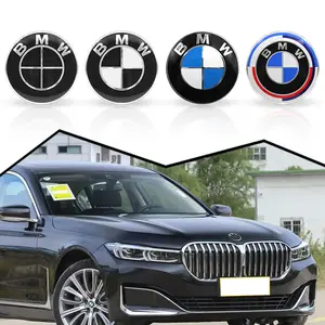 1PCS 74/82mm Car Front Hood Emblem Rear Trunk Badge Logo For BMW X1 X3 X5 X6 E46 E36 E38 E39 E90 E91 E92 E60 E87 E36 M M3 M4 F30 F31 F32 F10 F11 F18 Auto Accessories