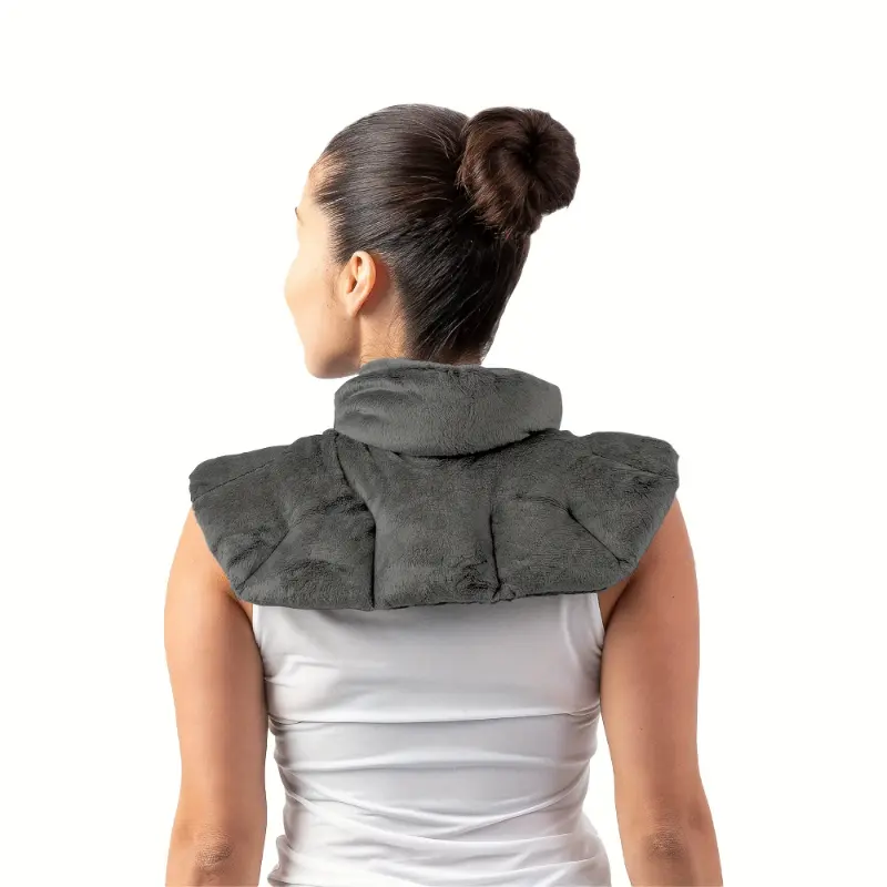 1pc Microwave Heating Pad For Neck And Shoulder, Heated Neck & Shoulder Wrap, Microwavable Warm & Cooling Plush Pad