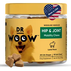 Dr Woow Hip & Joint Mobility Chews for Dogs – Glucosamine Support