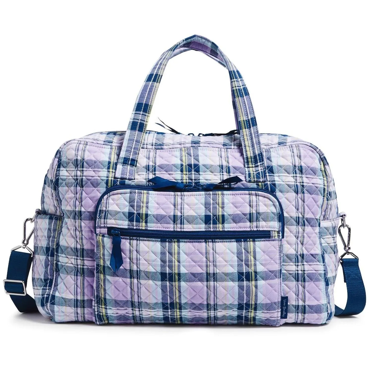 Vera Bradley Printed Recycled Cotton Weekender Travel Bag