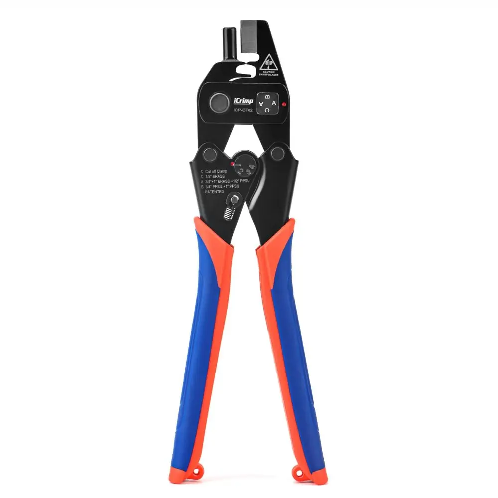 iCrimp PEX Removal Tool for 1/2-in, 3/4-in, 1-in PEX Copper Crimp Rings & Stainless Steel Clamps, ICP-CT02