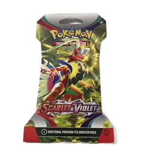 Pokémon-Scarlet & violet-sleeved booster pack
