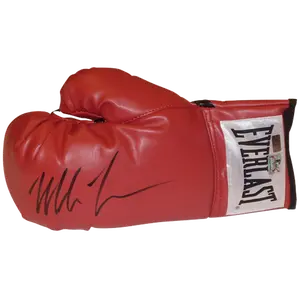 Mike Tyson Autographed Everlast Red Boxing Glove - JSA