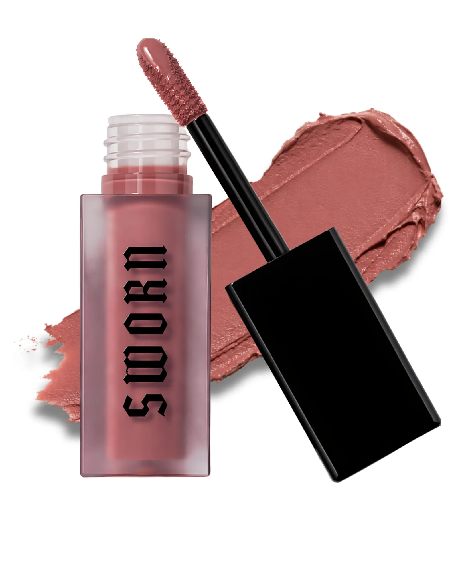 Sworn Cosmetics Lover's Mauve Liquid Matte Lipstick by Kenzie Carter | Long-Wear, High-Pigment