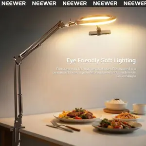 NEEWER Entry Level N31 Desk Ring Light, Desktop LED Ring Light for Live Streaming, Video Recording, Makeup & Content Creation