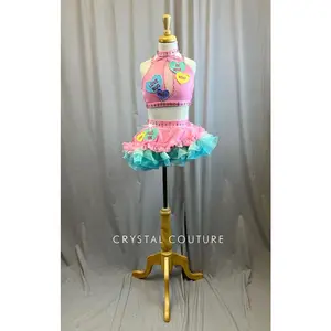 Custom Sweethearts Tutu Skirt Set -Rhinestones, Accessories