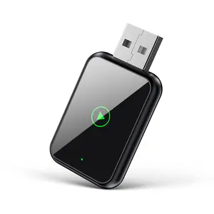 2026 2 in 1 Wireless CarPlay Adapter, for both Apple and Android,converts wired to wireless, suitable for factory wired CarPlay cars Portable Fast Charging Solution Car Play Dongle Auto Accessories