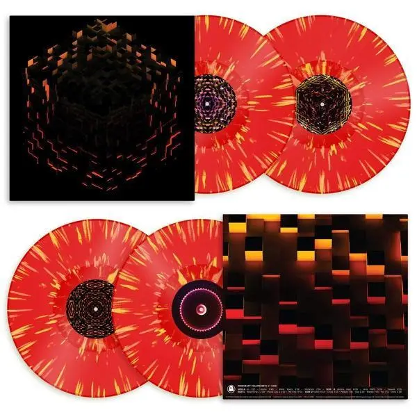 C418 - Minecraft - Volume Beta [Fire Splatter Vinyl] NEW Vinyl Record 804297836003