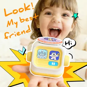 Seedpace Magnetic Card Storytelling Machine Interactive Toddler Toy with 100+ Educational Stories Light-Up Buttons Portable Fun Learning Companion for Kids learning  flashcards homeschool classroom music baby preschool boy Multifunctional preschool boy Sc