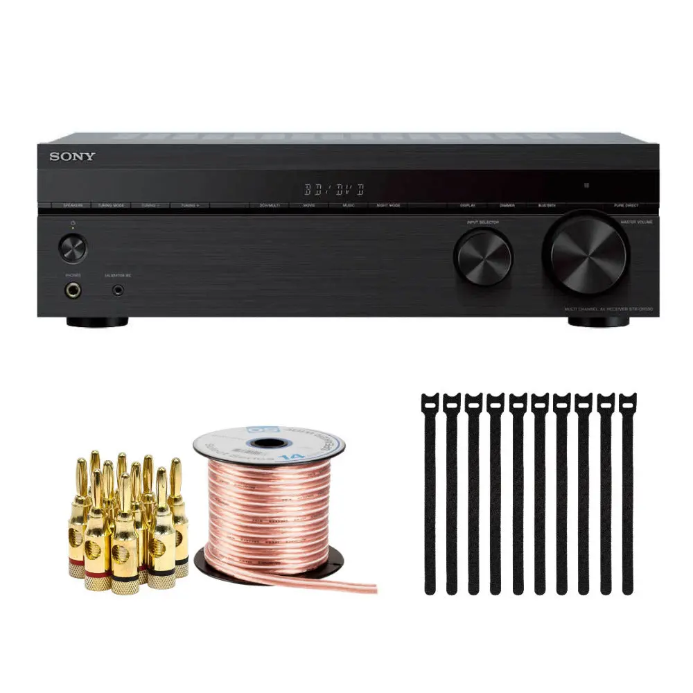 STRDH590 5.2-Channel Home Theater AV Receiver with Accessory Bundle for Sony