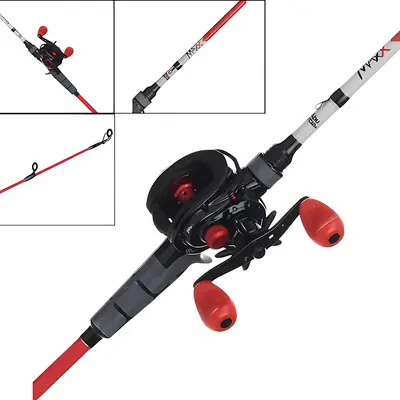 hunting and fishing rod holder Perko 1205DP0CHR 65 Angled Flush Mount It allows for maximum soft plastics Model:SX 5.3 G2ngp MC RH-BL FUJI Deluxe Spin Reel