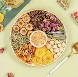 Refreshing Winter Melon Lemon Lotus Leaf Tea - Ideal for Detox and Relaxation