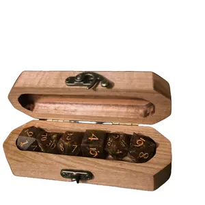Dice Box for tabletop games, RPG dice box, great for DnD dice case storage