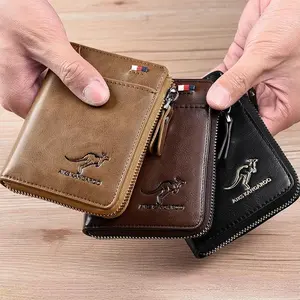 Slim Leather Wallet for Men - RFID Blocking, 12 Card Slots, Minimalist Design Credit card holder Slim Minimalist business card holder