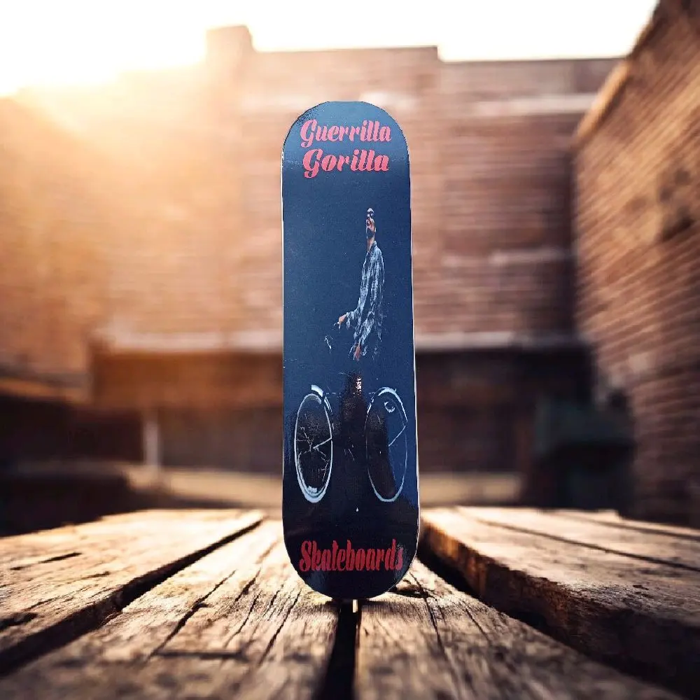 Aris Williams Pro Model Beach Cruiser Skateboard with Guerrilla Gorilla Design