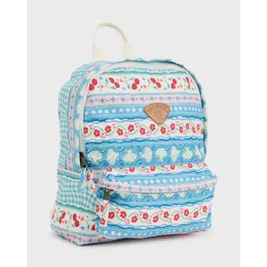 BILLABONG Mini Mama Mini Backpack, 100% Cotton Chest Pocket, Weekend Getaways Everyday Casual