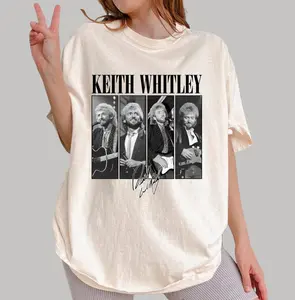 Keith Whitley Graphic Tee, Country Music Shirt For Men And Women