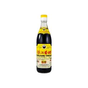HENGSHUN Zhenjiang Vinegar 550ml - Authentic Chinese Black Vinegar for Cooking and Dipping
