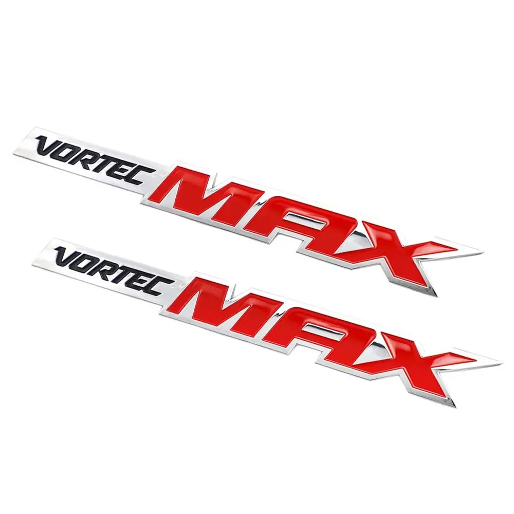 Upgrade Your Silverado: 2Pcs Vortec Max Emblem Badge for Silverado GMC Sierra Fender Side Door Tailgate