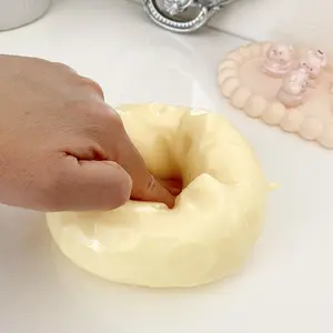 Moldable Squishy Cheese Block, Giant Yellow Fidget Toy with Slow Rebound, ASMR Stress Ball with Squeeze Feature for Play & Relaxation
