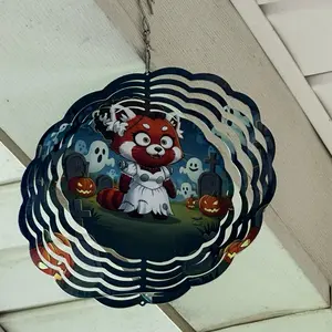 Sublimation wind spinners