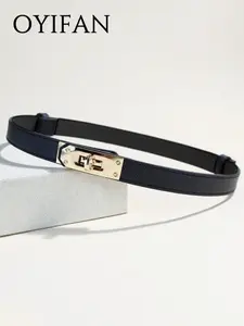 Women's Fashion Belt, Casual Waistband for Jeans Trousers, Trendy All-match & Exquisite Belt for Birthday Gift, Casual Dress Belt, Elegant Belt Buckle, Stylish Belts