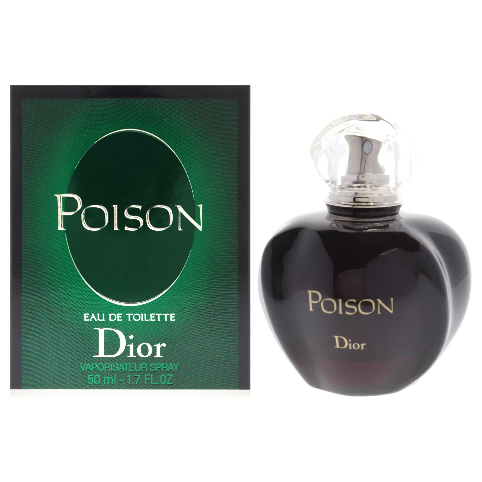 Christian Dior Poison Classic Iconic Women's Fragrance - 1.7 oz (50ml) EDT Spray